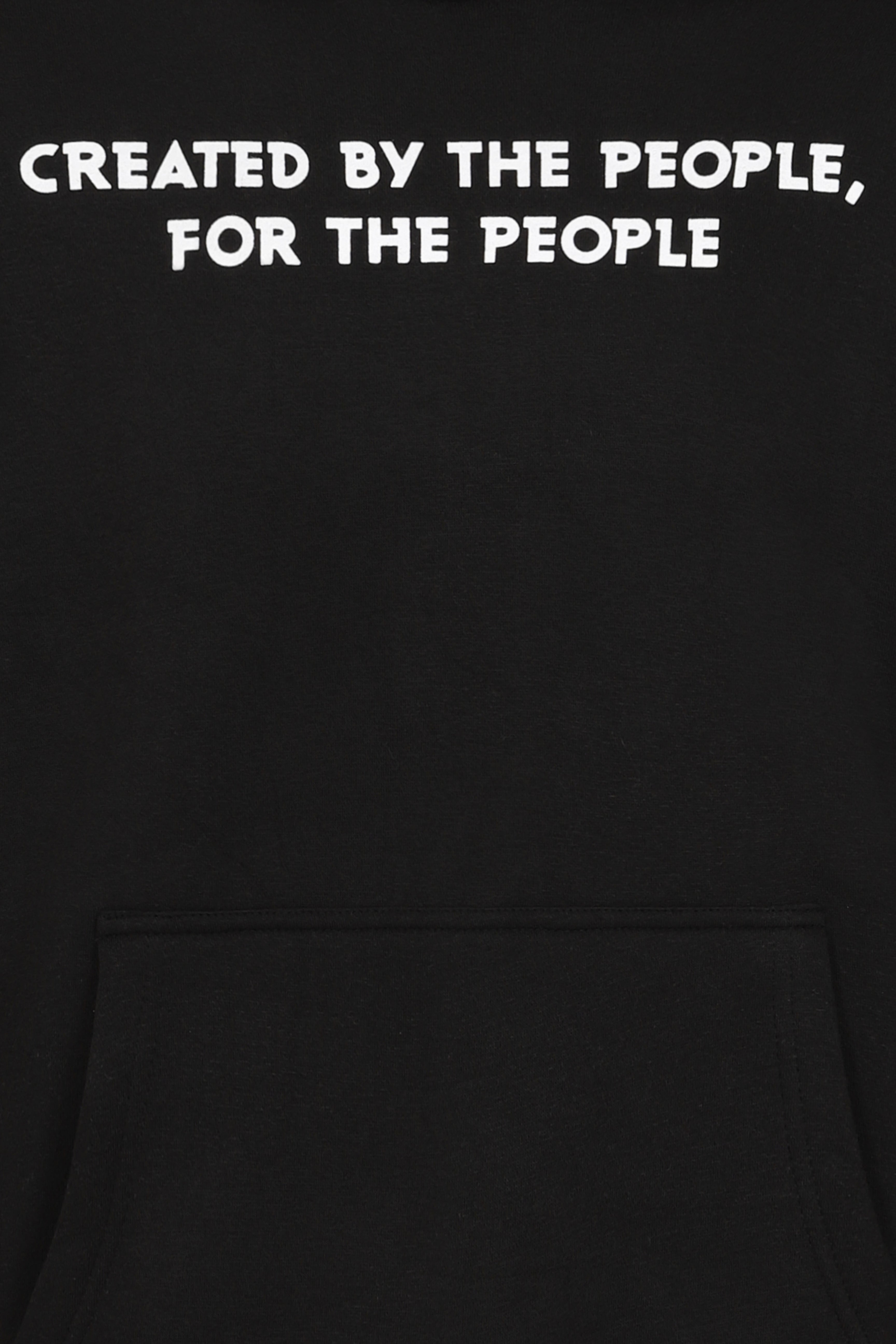 Created By The People Black Hoodie